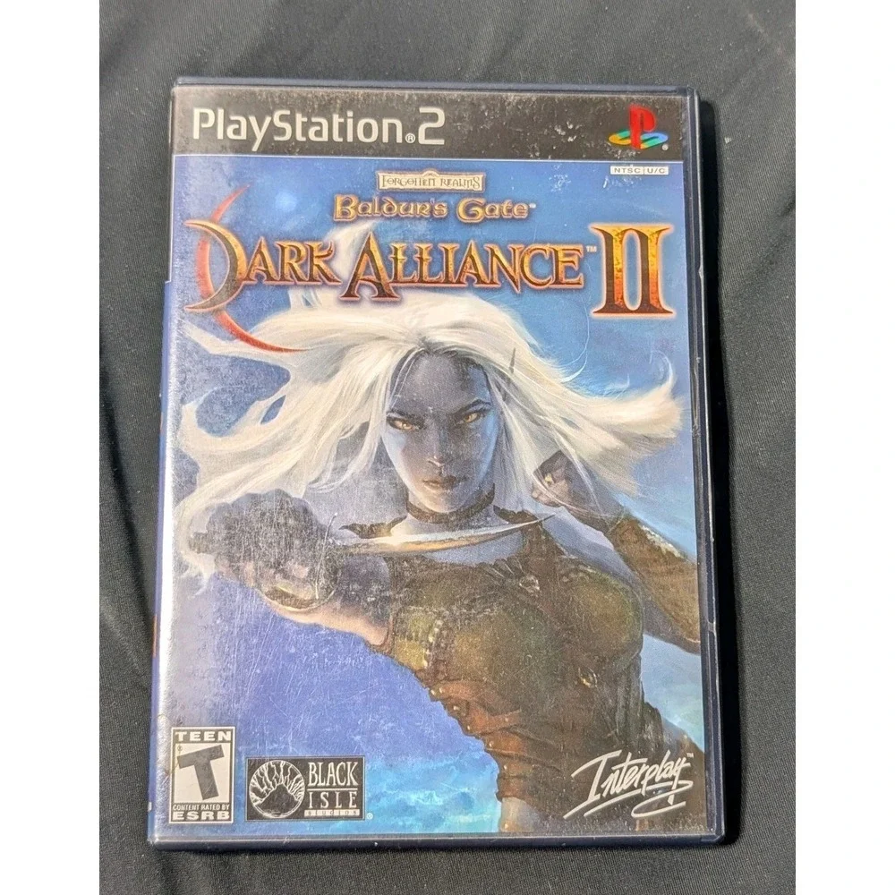 Baldur's Gate: Dark Alliance II (PS2, 2004) - Complete in Box‎ (CIB) w/ Manual